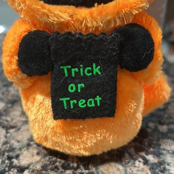 Ty Beanie Boo's Collection Grinner the Halloween Ghoul 7 inch NWT Stuffed Animal - Picture 3 of 7